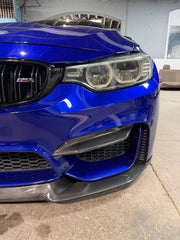 Kies-Motorsports NWCarbon Haus F8X Dry Carbon Fiber Upper Bumper Splitters