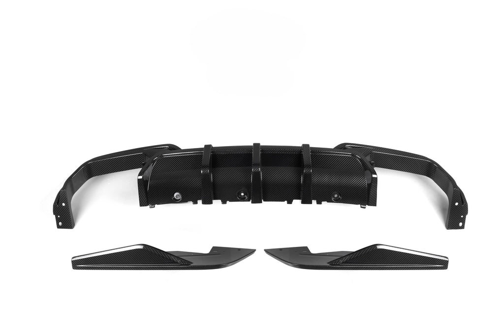 Kies-Motorsports NWCarbon Haus F91/F92 M8 SQ Style Dry Carbon Fiber Diffuser