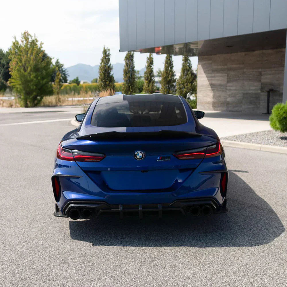 Kies-Motorsports NWCarbon Haus F93 M8 Gan Coupe SQ Style Dry Carbon Diffuser