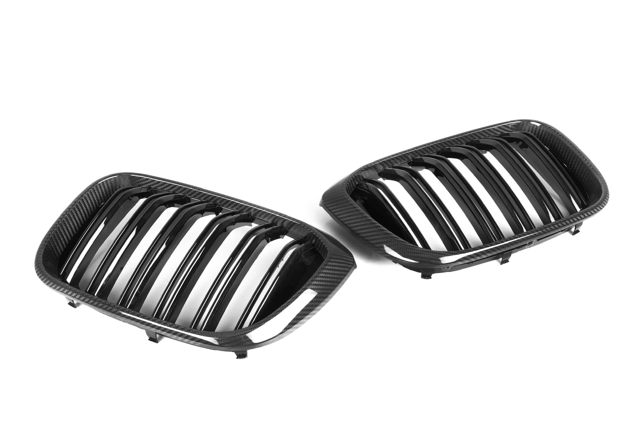 Kies-Motorsports NWCarbon Haus F97 F98 PRE-LCI Dual Slat Dry carbon Fiber Grill