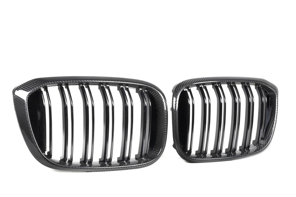 Kies-Motorsports NWCarbon Haus F97 F98 PRE-LCI Dual Slat Dry carbon Fiber Grill