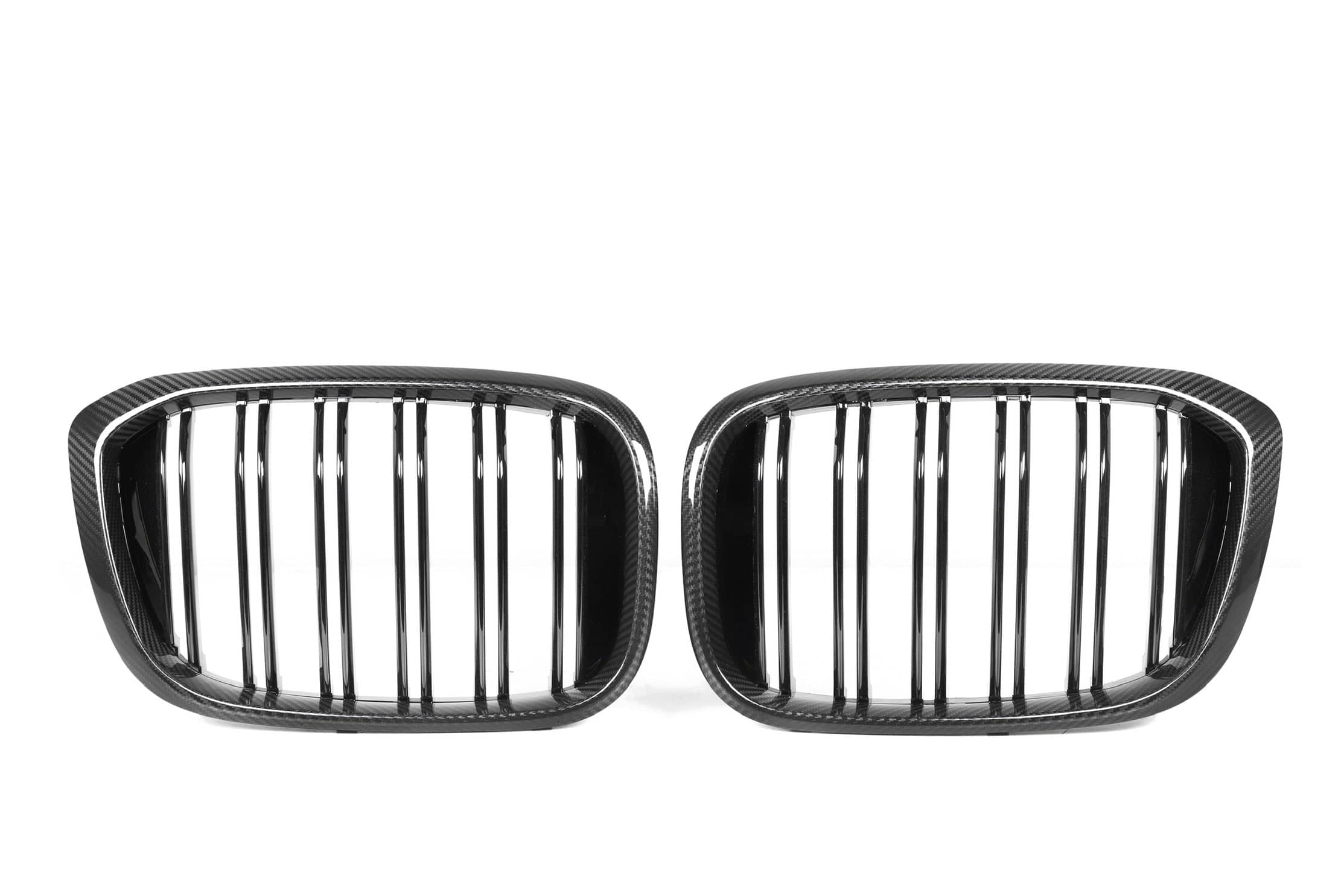 Kies-Motorsports NWCarbon Haus F97 F98 PRE-LCI Dual Slat Dry carbon Fiber Grill Main image