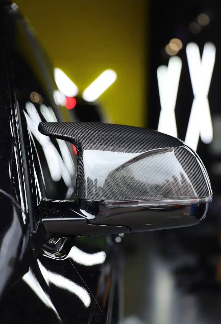 Kies-Motorsports NWCarbon Haus F97/F98 X3M/X4M OEM Style Dry Carbon Mirror Caps