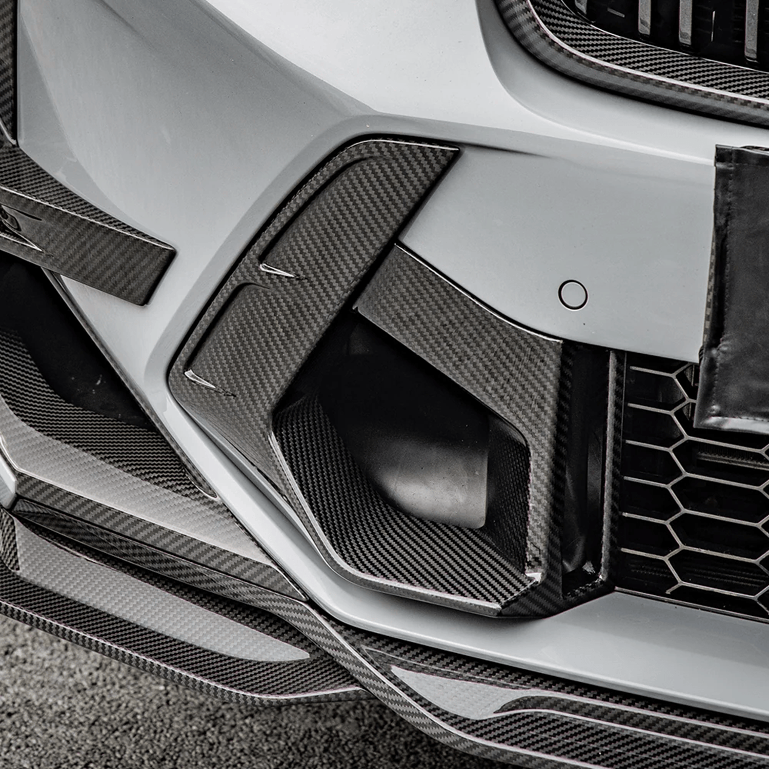 Kies-Motorsports NWCarbon Haus F97/F98 X3M, X4M SQ Style Dry Carbon Front Side Vents
