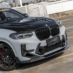 Kies-Motorsports NWCarbon Haus F97 X3M, F98 X4M LCI SQ Type-B Style Dry Carbon Fiber Front Lip