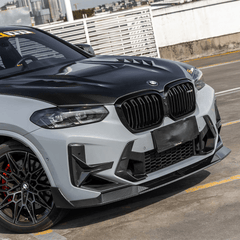 Kies-Motorsports NWCarbon Haus F97 X3M, F98 X4M LCI SQ Type-B Style Dry Carbon Fiber Front Lip