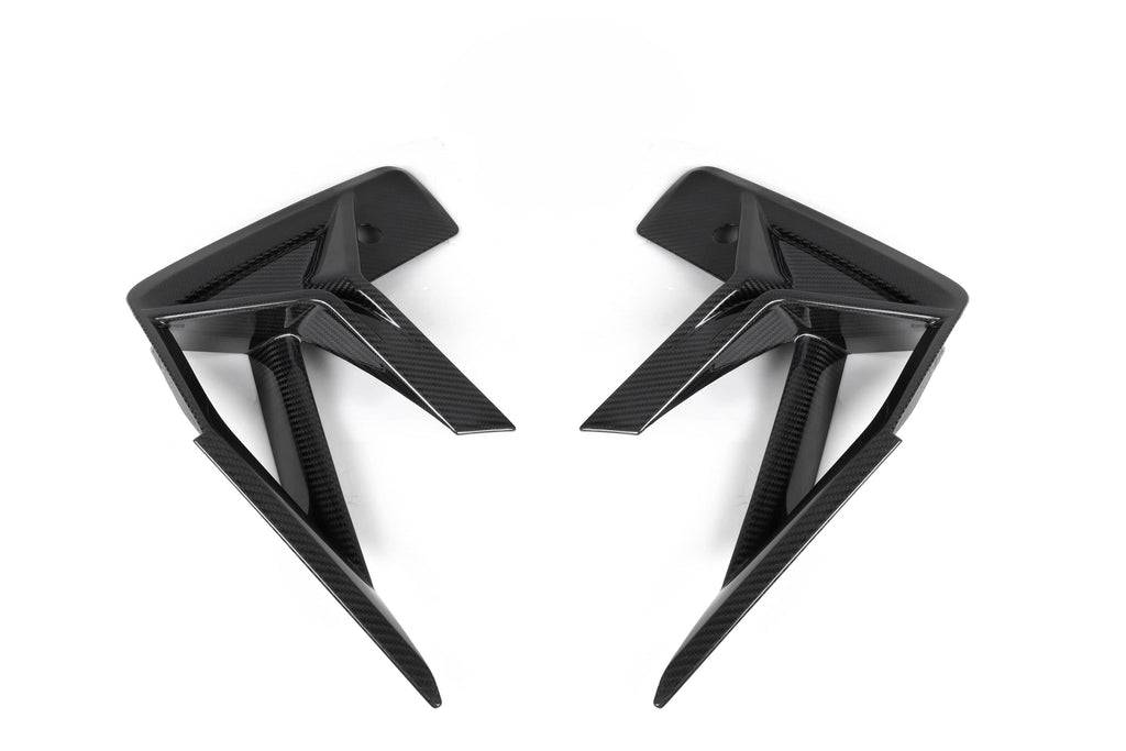 Kies-Motorsports NWCarbon Haus F97 X3M LCI SQ Style Dry Carbon Front Bumper Canards
