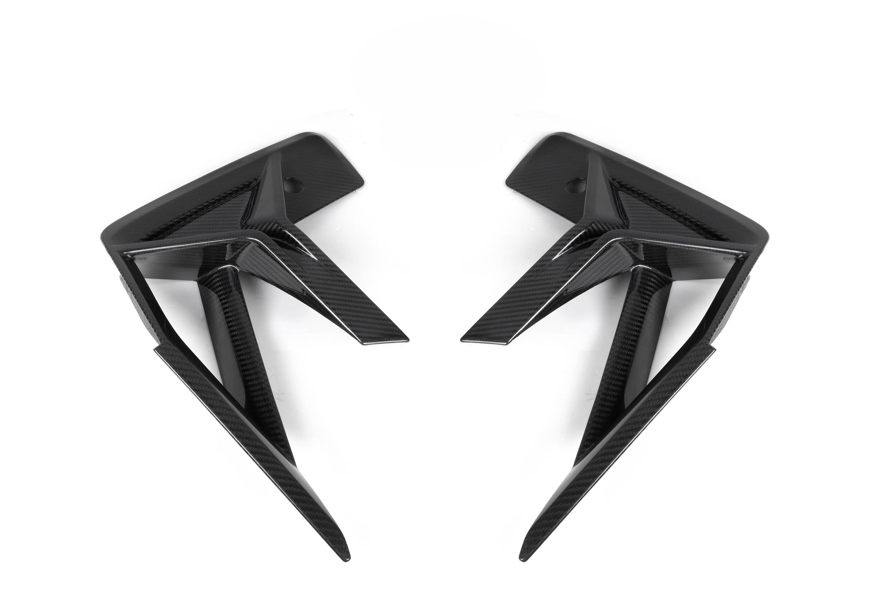 Kies-Motorsports NWCarbon Haus F97 X3M LCI SQ Style Dry Carbon Front Bumper Canards