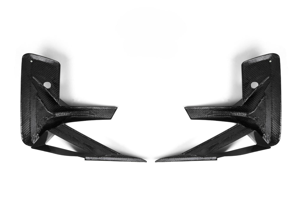Kies-Motorsports NWCarbon Haus F97 X3M LCI SQ Style Dry Carbon Front Bumper Canards