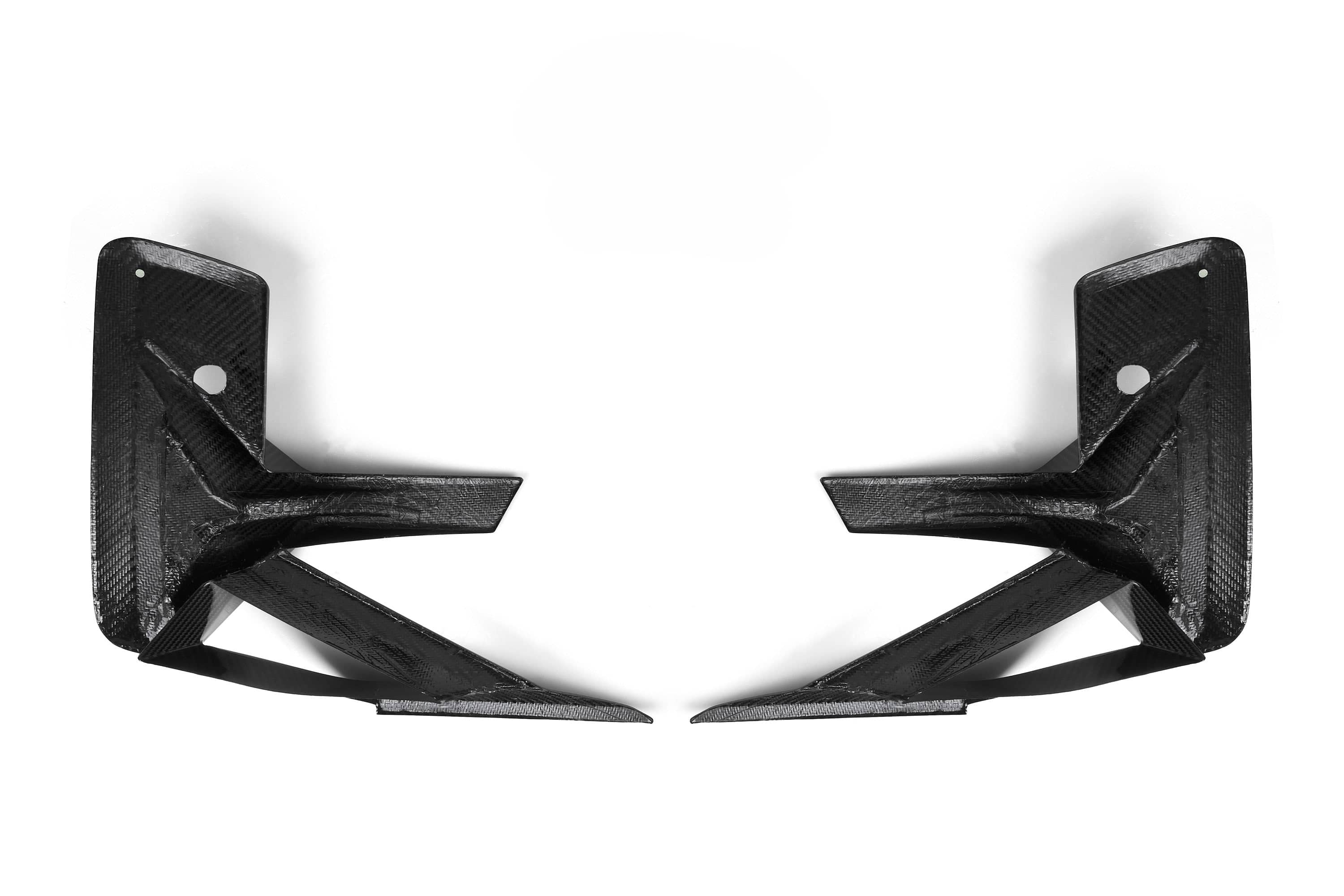 Kies-Motorsports NWCarbon Haus F97 X3M LCI SQ Style Dry Carbon Front Bumper Canards