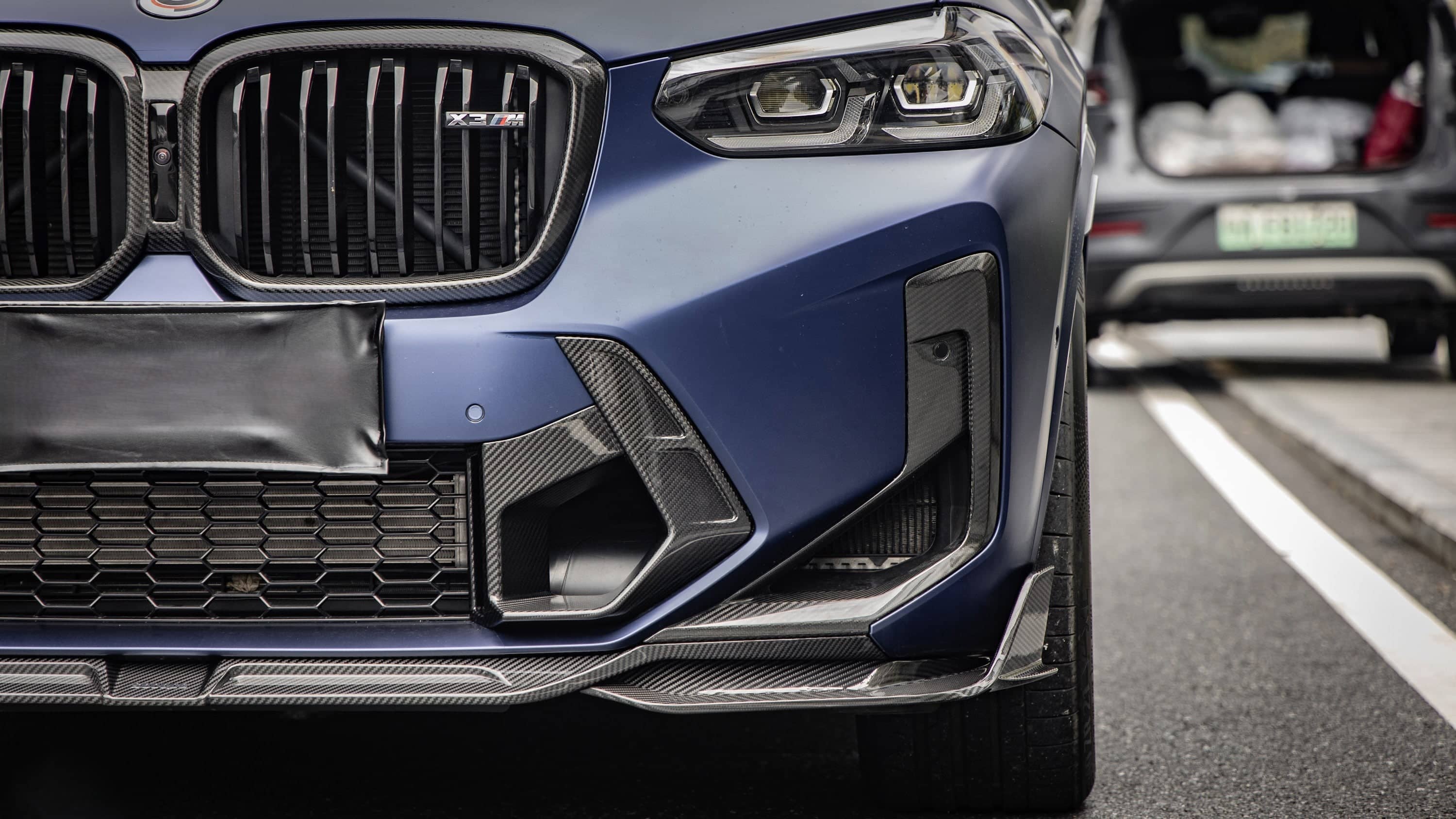 Kies-Motorsports NWCarbon Haus F97 X3M LCI SQ Style Dry Carbon Front Lip