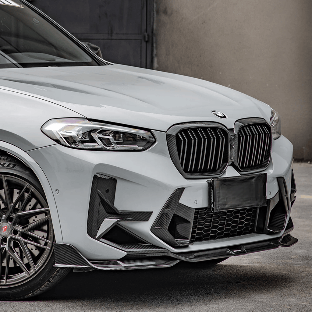 Kies-Motorsports NWCarbon Haus F97 X3M LCI SQ Style Dry Carbon Front Lip