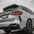 Kies-Motorsports NWCarbon Haus F97 X3M LCI SQ Style Dry Carbon Rear Canards