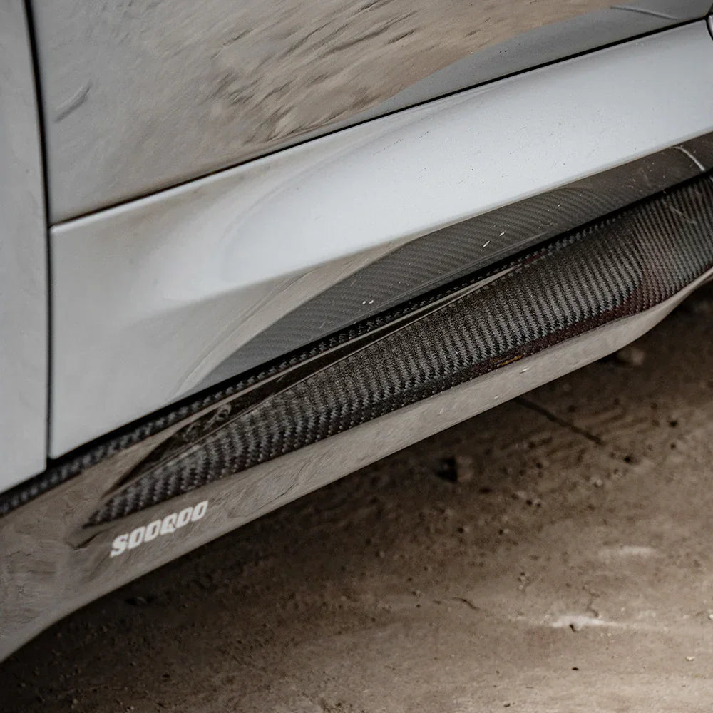 Kies-Motorsports NWCarbon Haus F97 X3M LCI SQ Style Dry Carbon Side Skirts