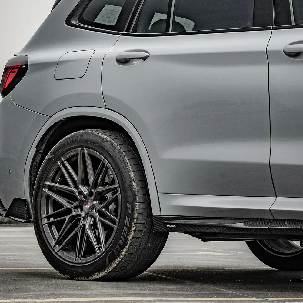 Kies-Motorsports NWCarbon Haus F97 X3M LCI SQ Style Dry Carbon Side Skirts