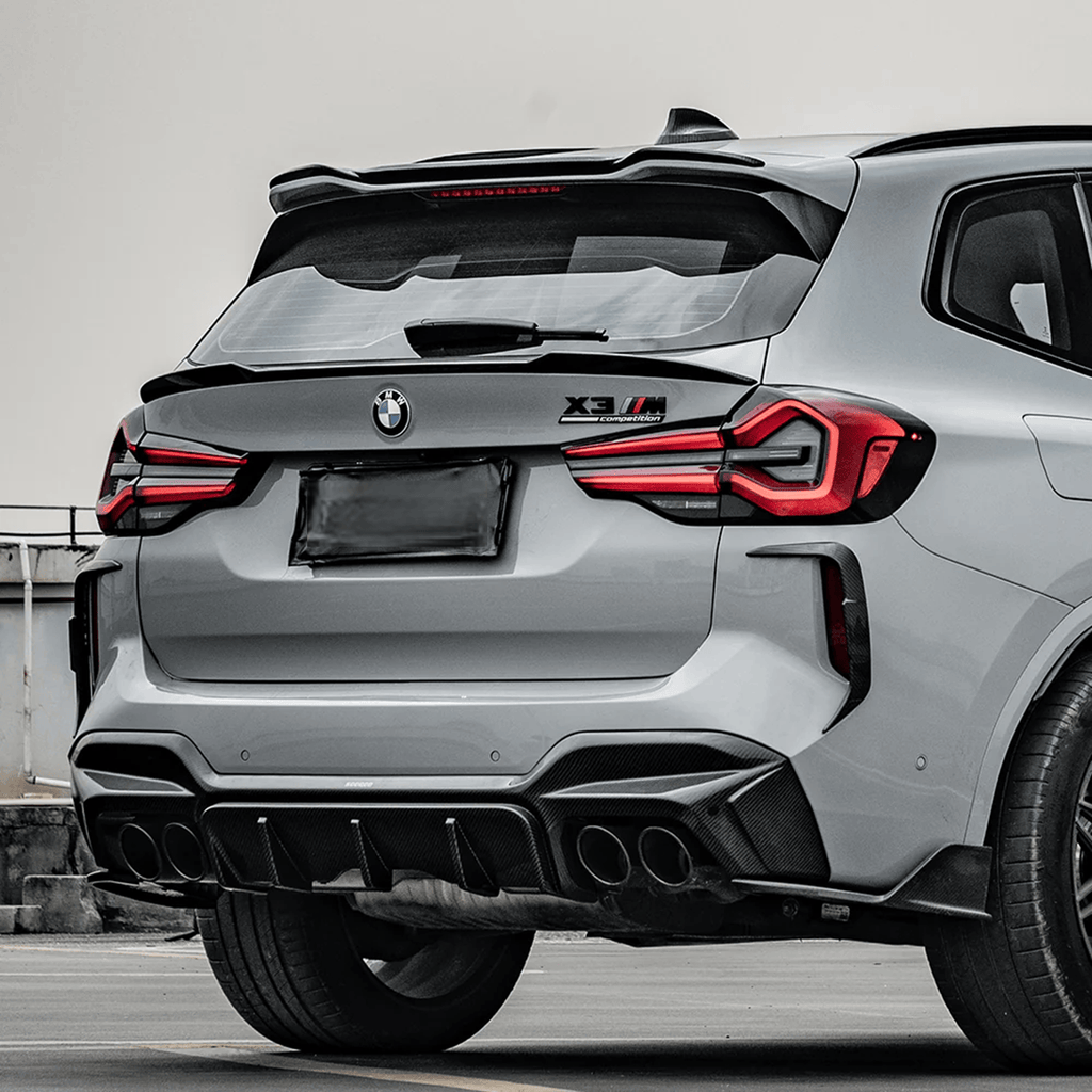 Kies-Motorsports NWCarbon Haus F97 X3M SQ Style Dry Carbon Roof Spoiler
