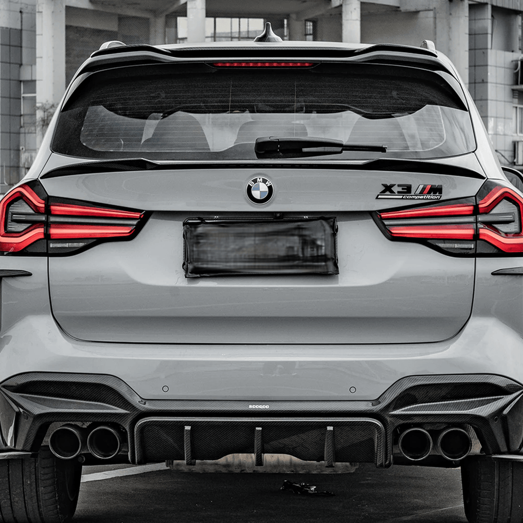 Kies-Motorsports NWCarbon Haus F97 X3M SQ Style Dry Carbon Roof Spoiler