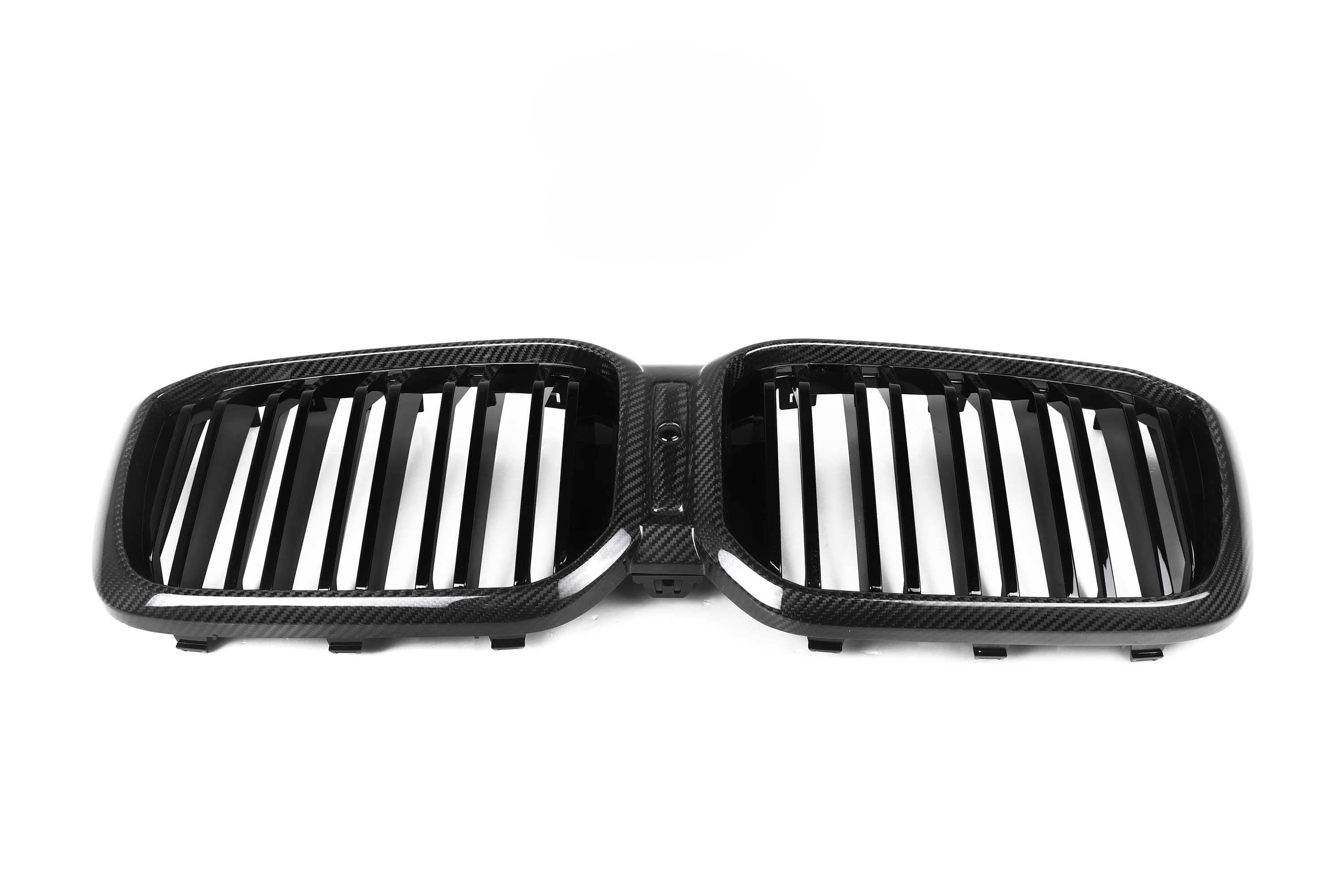 Kies-Motorsports NWCarbon Haus G01/G02 X3, X4 LCI Dual Slat Dry Carbon Grills