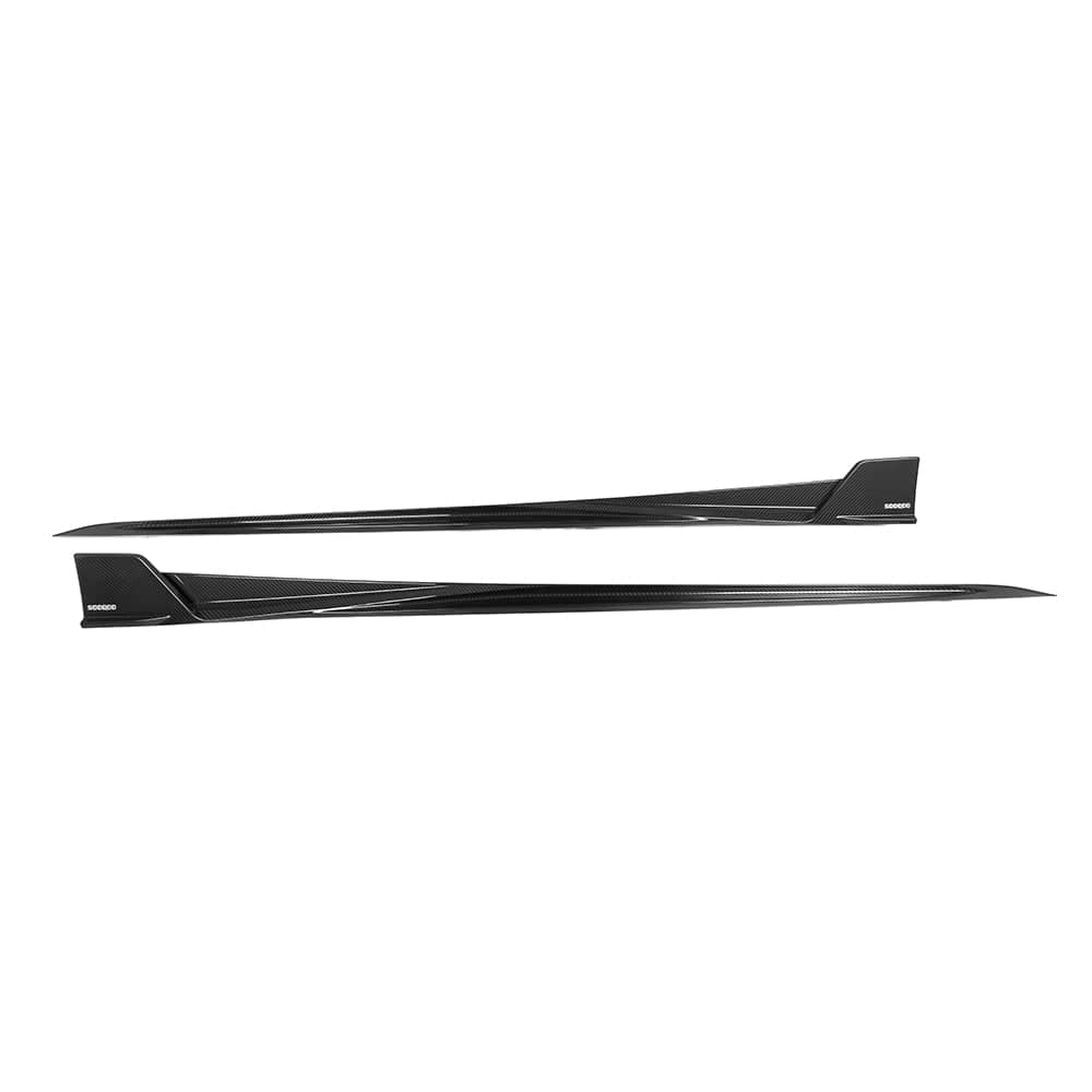 G05 SQ Style Carbon Fiber Side Skirts Secondary image
