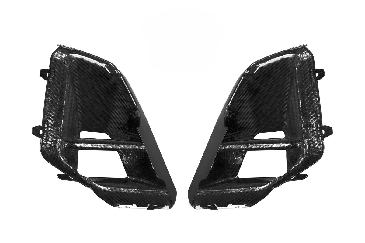 Kies-Motorsports NWCarbon Haus G05 X5 LCI SQ Style Dry Carbon Front Air Ducts