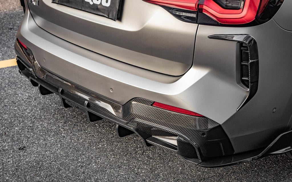 Kies-Motorsports NWCarbon Haus G08i iX3 SQ Style Dry Carbon Diffuser