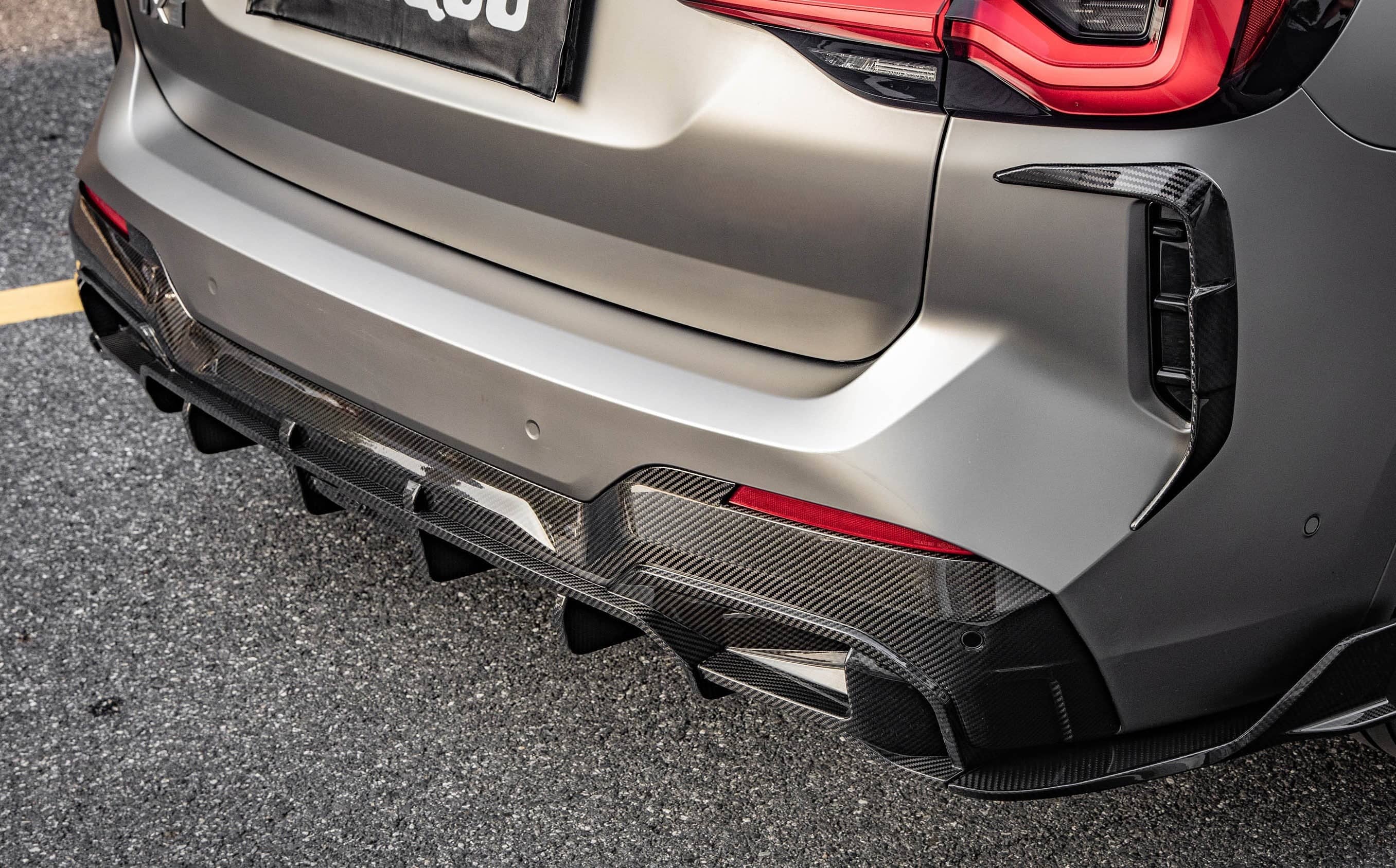 Kies-Motorsports NWCarbon Haus G08i iX3 SQ Style Dry Carbon Diffuser