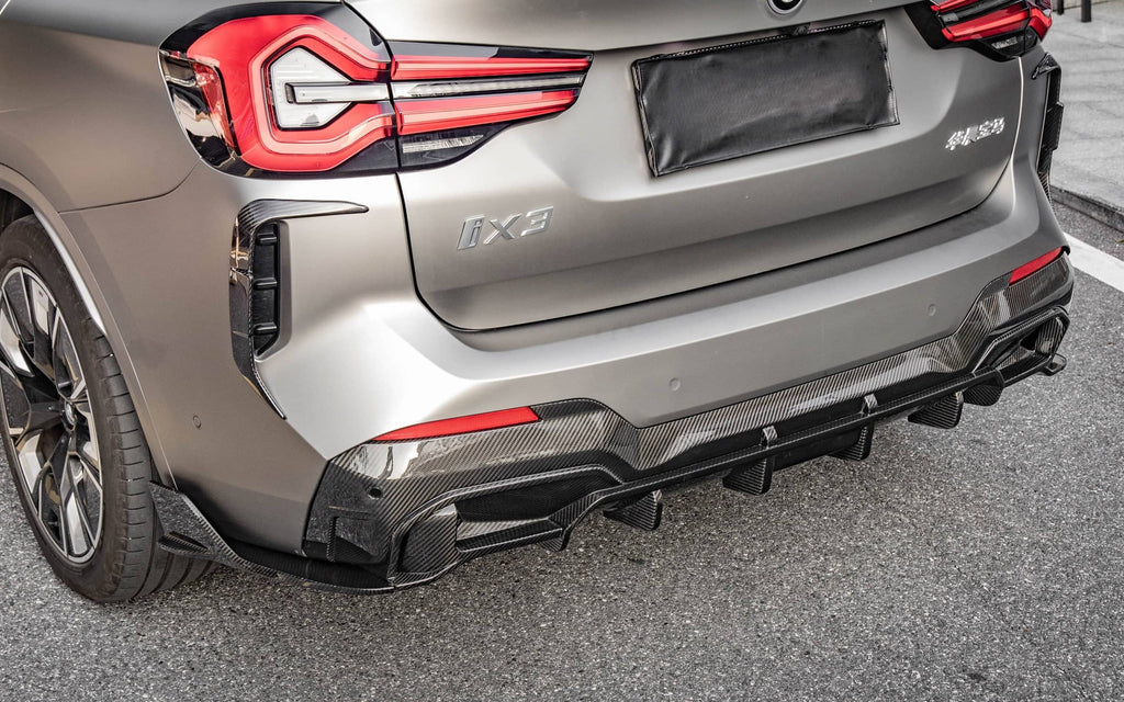 Kies-Motorsports NWCarbon Haus G08i iX3 SQ Style Dry Carbon Diffuser