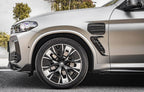 Kies-Motorsports NWCarbon Haus G08i iX3 SQ Style Dry Carbon Electric Charge Cover