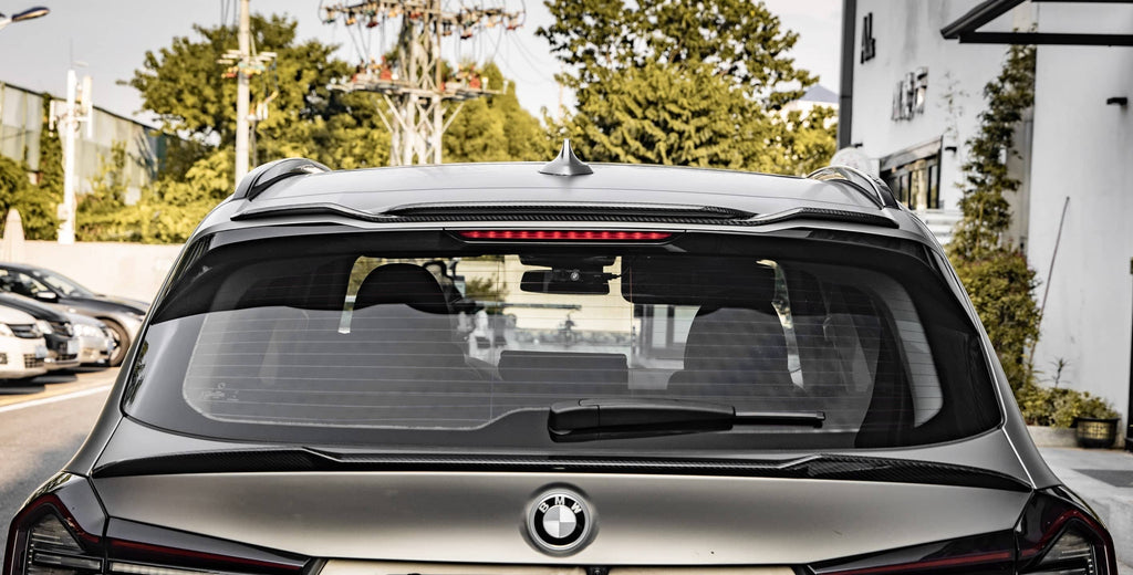 Kies-Motorsports NWCarbon Haus G08i iX3 SQ Style Dry Carbon Roof Spoiler