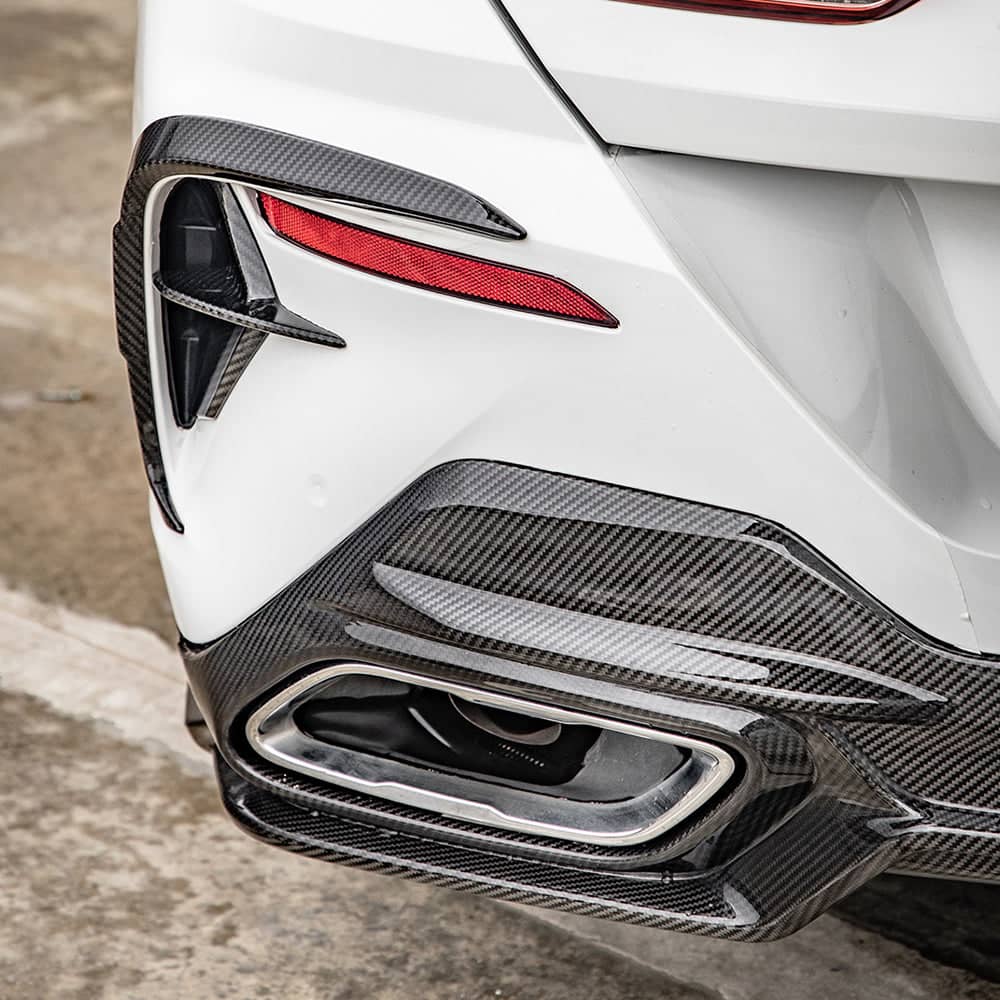 Kies-Motorsports NWCarbon Haus G14 SQ-B Style Dry Carbon Fiber Rear Vent Trim