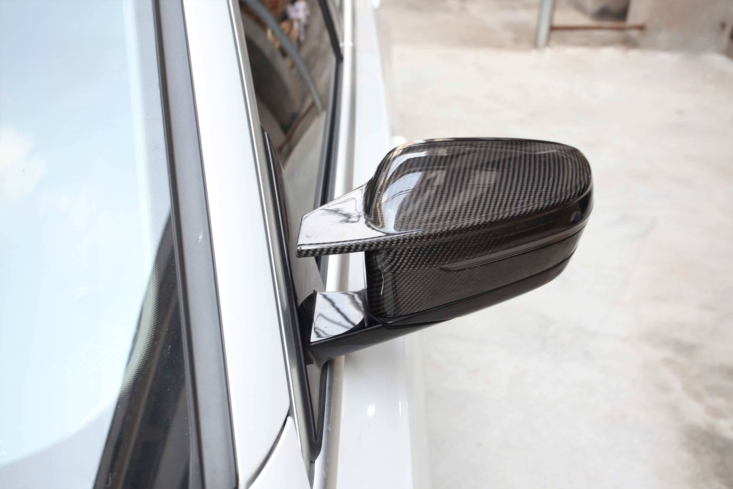 Kies-Motorsports NWCarbon Haus G22/G23 G8X Style Dry Carbon Mirror Caps
