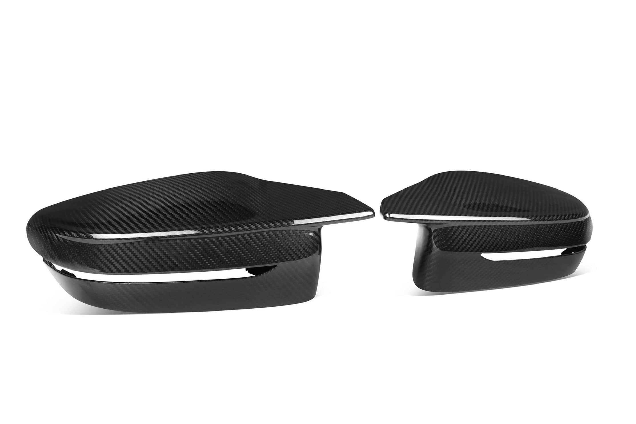 Kies-Motorsports NWCarbon Haus G22/ G23 LHD OEM Style Dry Carbon Fiber Mirror Caps