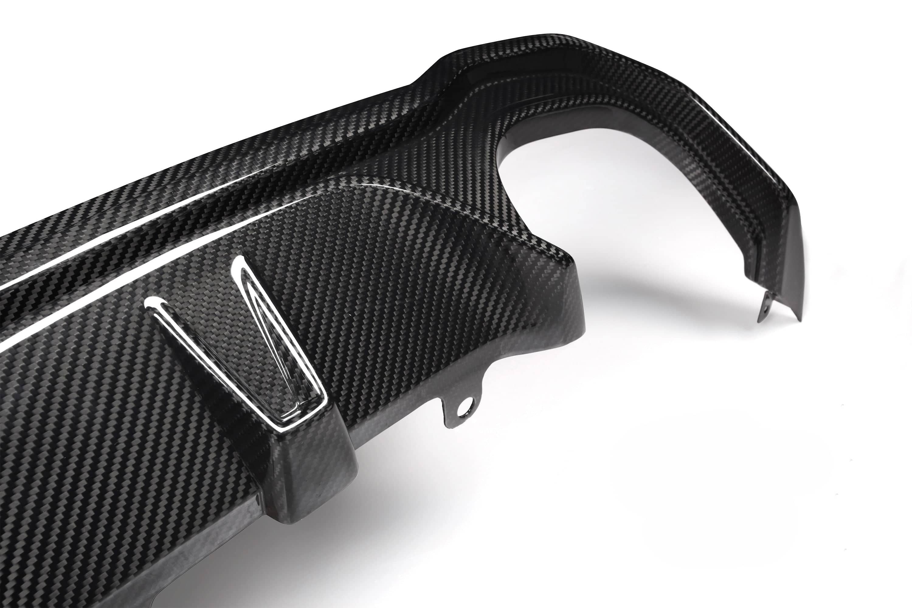 Kies-Motorsports NWCarbon Haus G26 SQ Style Dry Carbon Diffuser Dual Tips