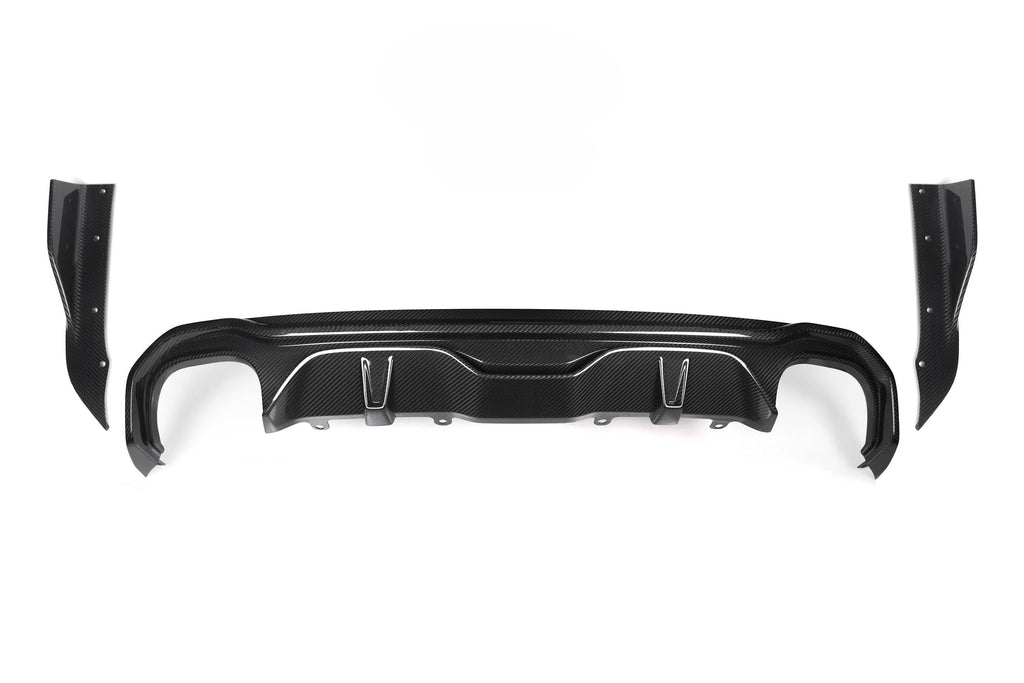 Kies-Motorsports NWCarbon Haus G26 SQ Style Dry Carbon Diffuser Dual Tips