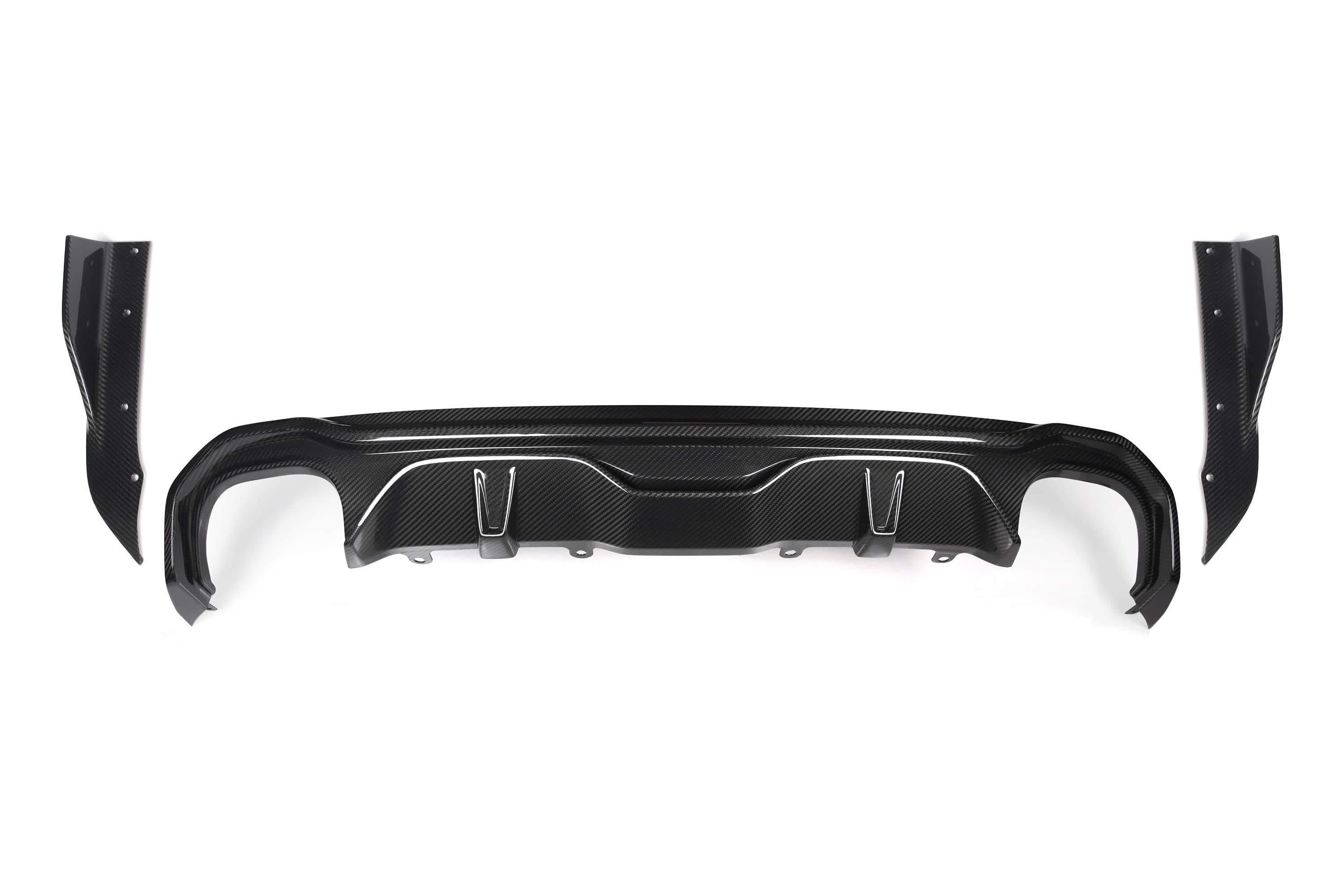 Kies-Motorsports NWCarbon Haus G26 SQ Style Dry Carbon Diffuser Dual Tips