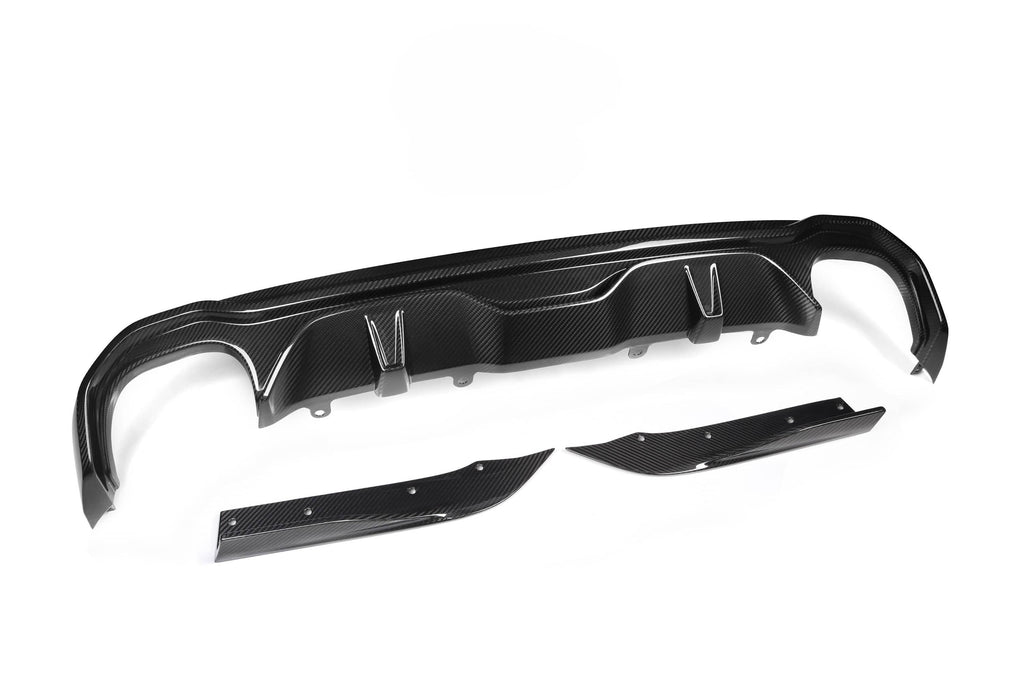 Kies-Motorsports NWCarbon Haus G26 SQ Style Dry Carbon Diffuser Dual Tips