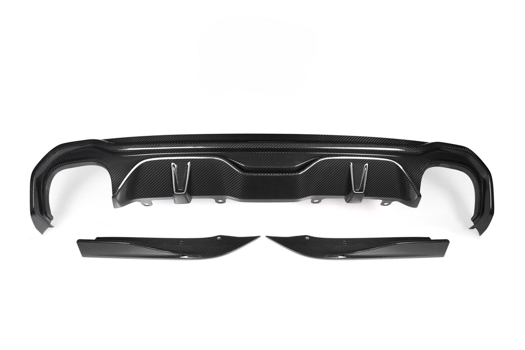 Kies-Motorsports NWCarbon Haus G26 SQ Style Dry Carbon Diffuser Dual Tips