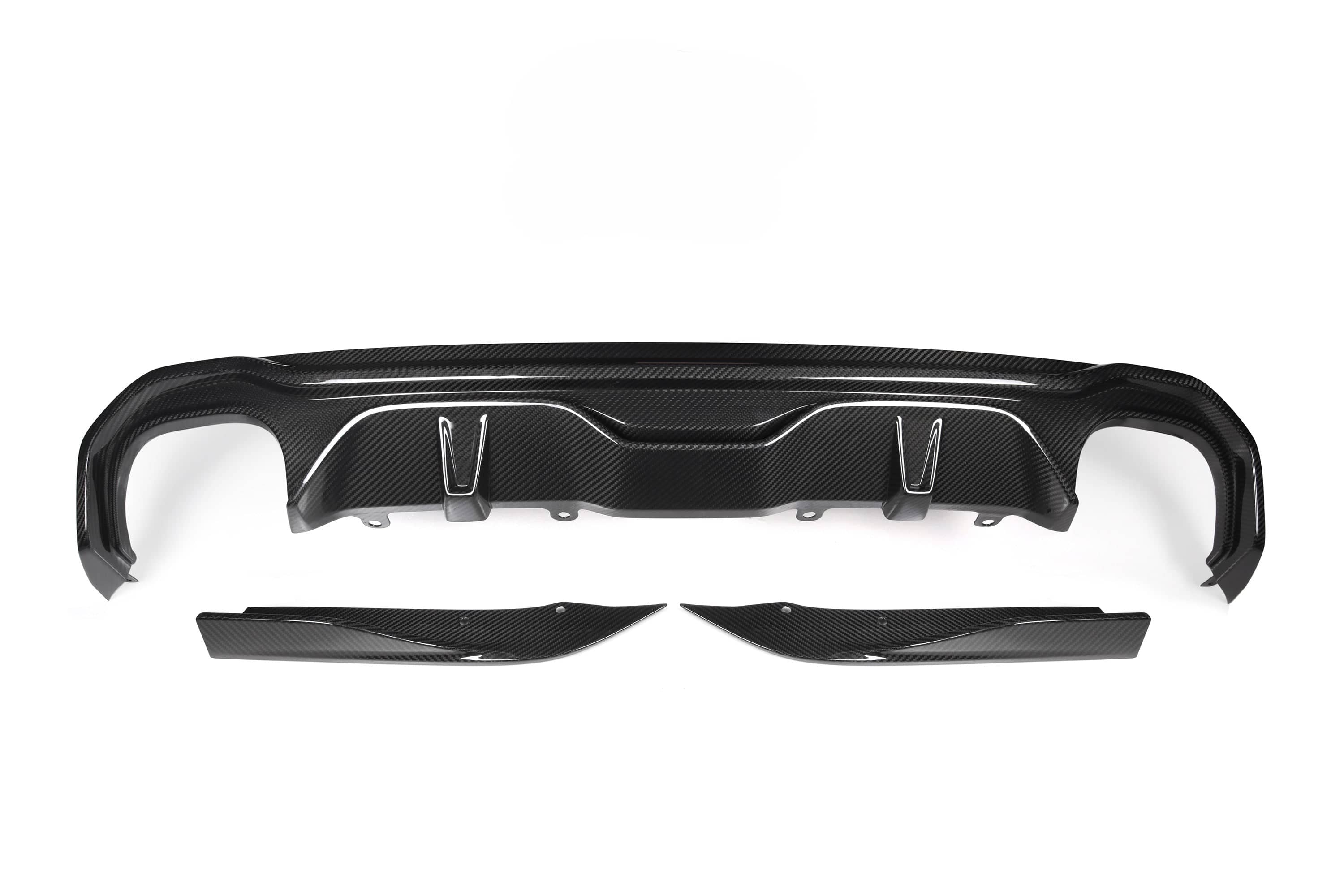 Kies-Motorsports NWCarbon Haus G26 SQ Style Dry Carbon Diffuser Dual Tips