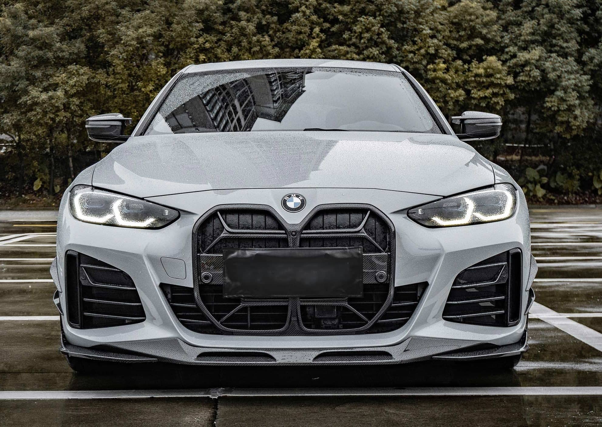 Kies-Motorsports NWCarbon Haus G26 SQ Style Dry Carbon Front Lip