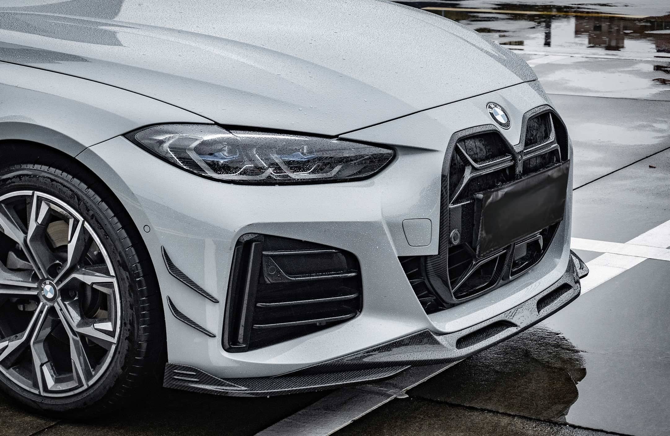 Kies-Motorsports NWCarbon Haus G26 SQ Style Dry Carbon Front Lip