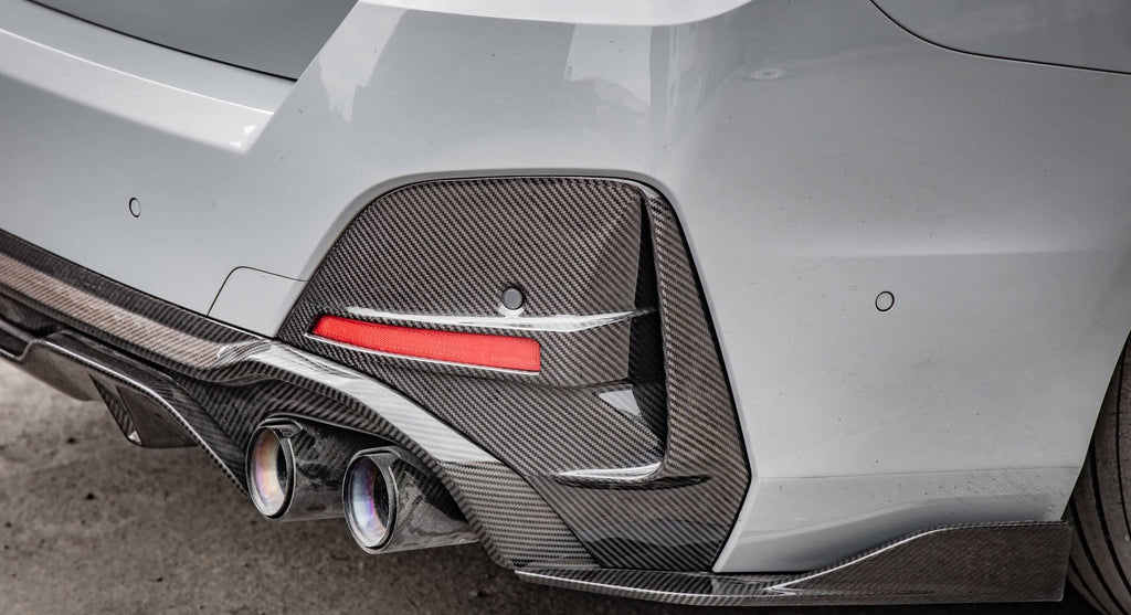 Kies-Motorsports NWCarbon Haus G26 SQ Style Dry Carbon Rear Bumper Trim
