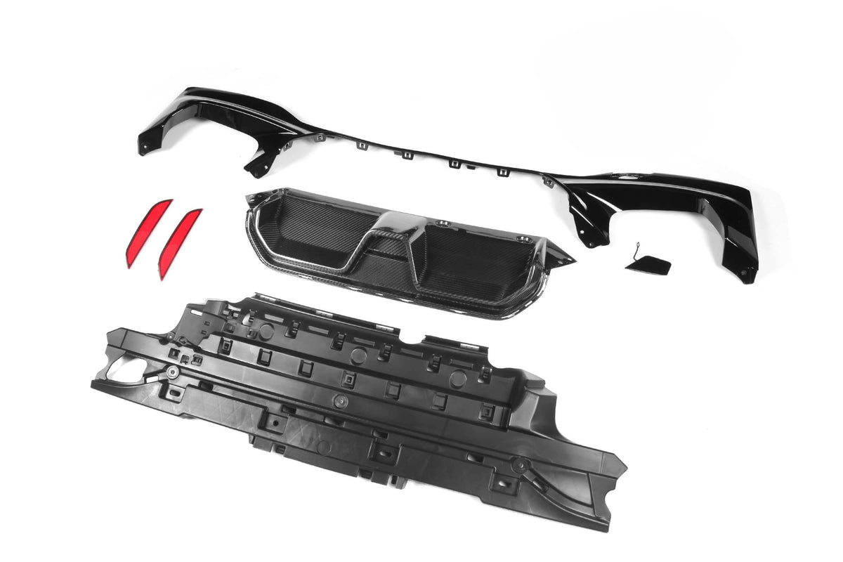 Kies-Motorsports NWCarbon Haus G30 CS Style Dry Carbon/ABS Diffuser