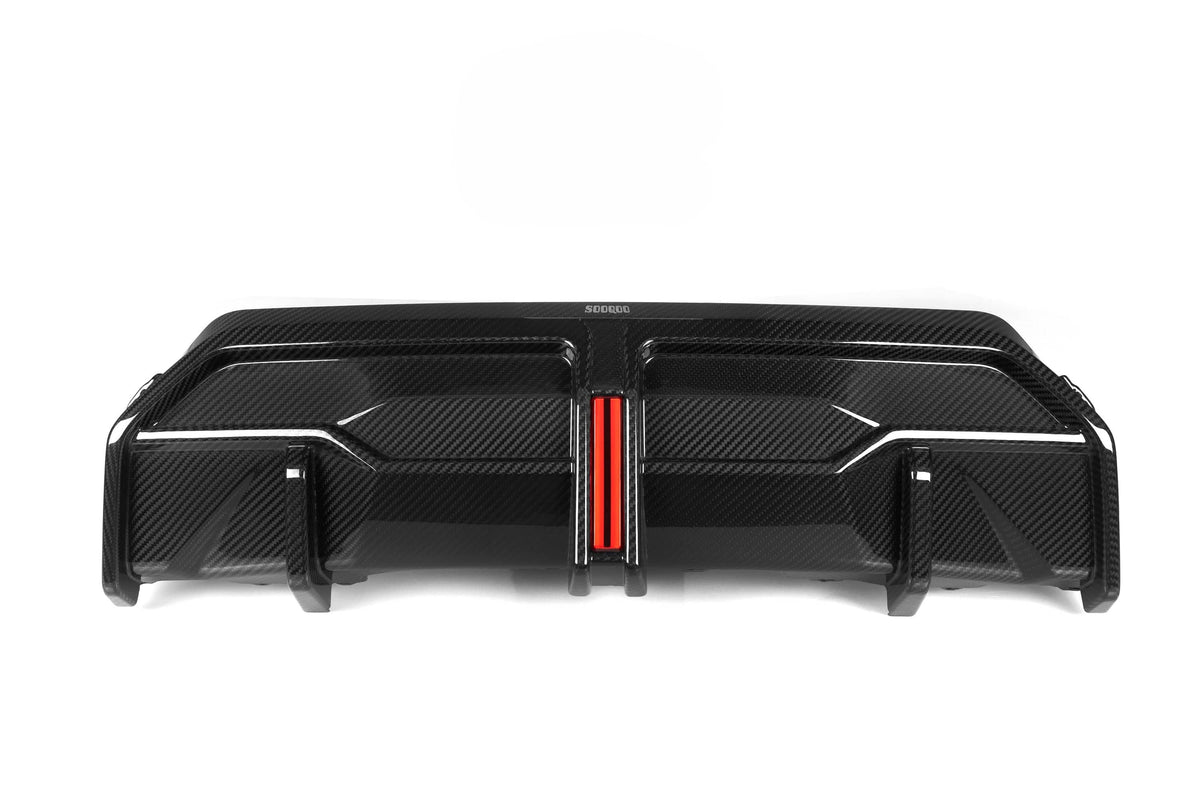 Kies-Motorsports NWCarbon Haus G42 SQ Dry Carbon Diffuser With Brake Light