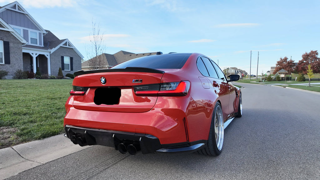 Kies-Motorsports NWCarbon Haus G80 Dry Carbon Fiber Rear CS Spoiler