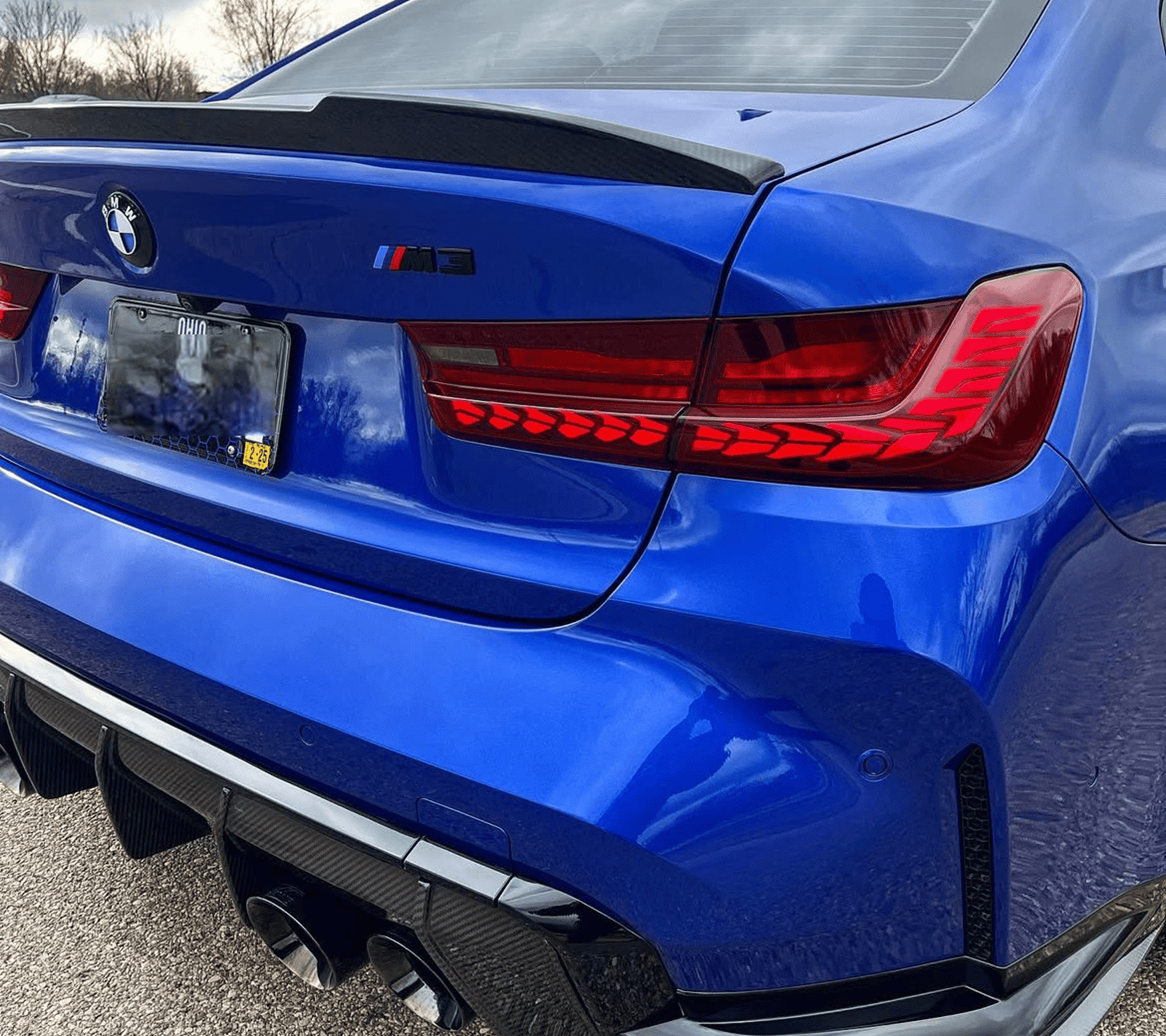G80 Dry Carbon Fiber Rear CS Spoiler Secondary image