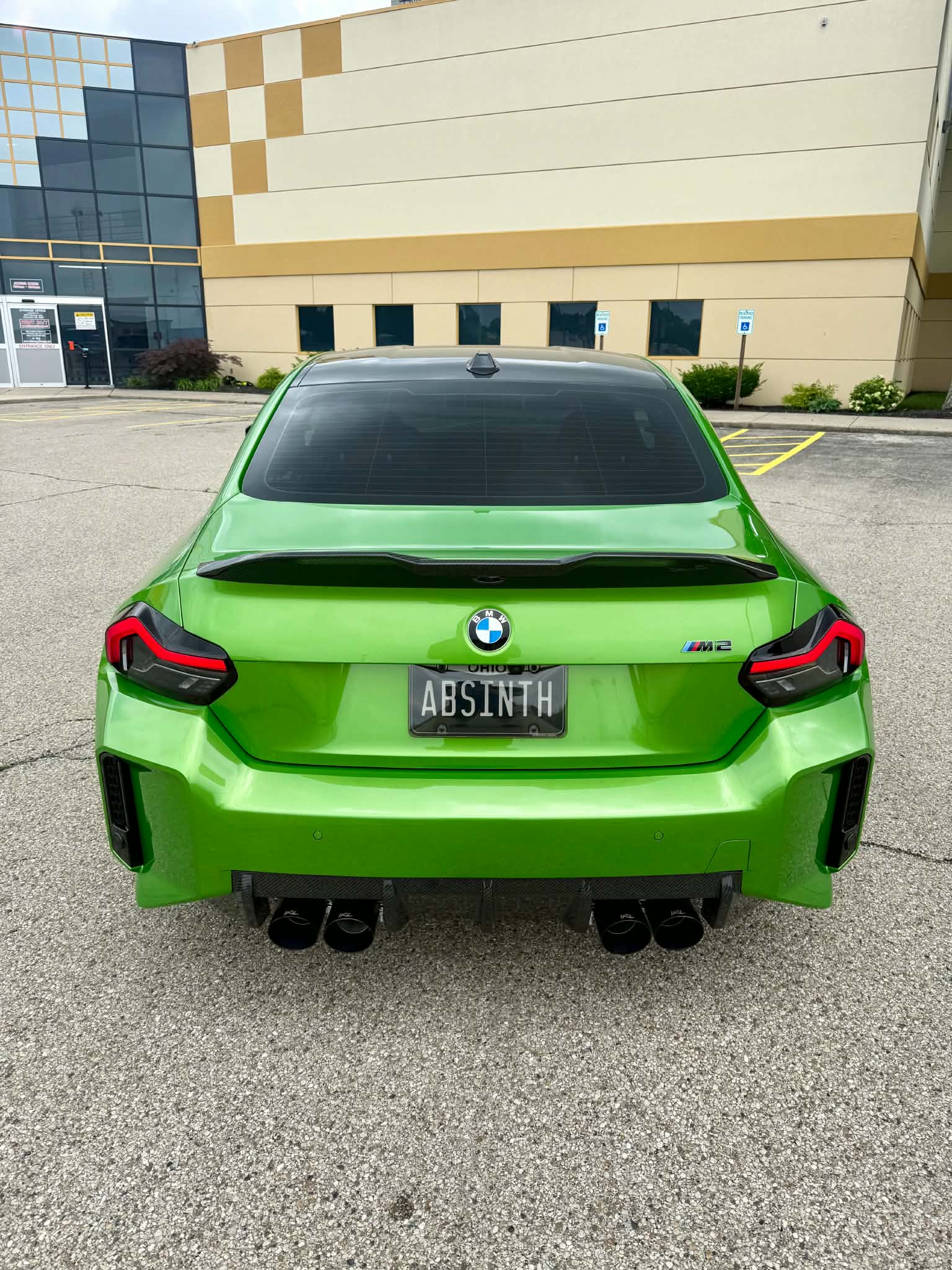 Kies-Motorsports NWCarbon Haus G87 Dry Carbon Fiber Diffuser