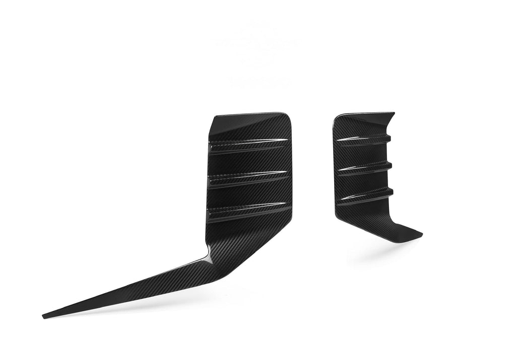 Kies-Motorsports NWCarbon Haus G87 Dry Carbon Fiber Rear Bumper Trim