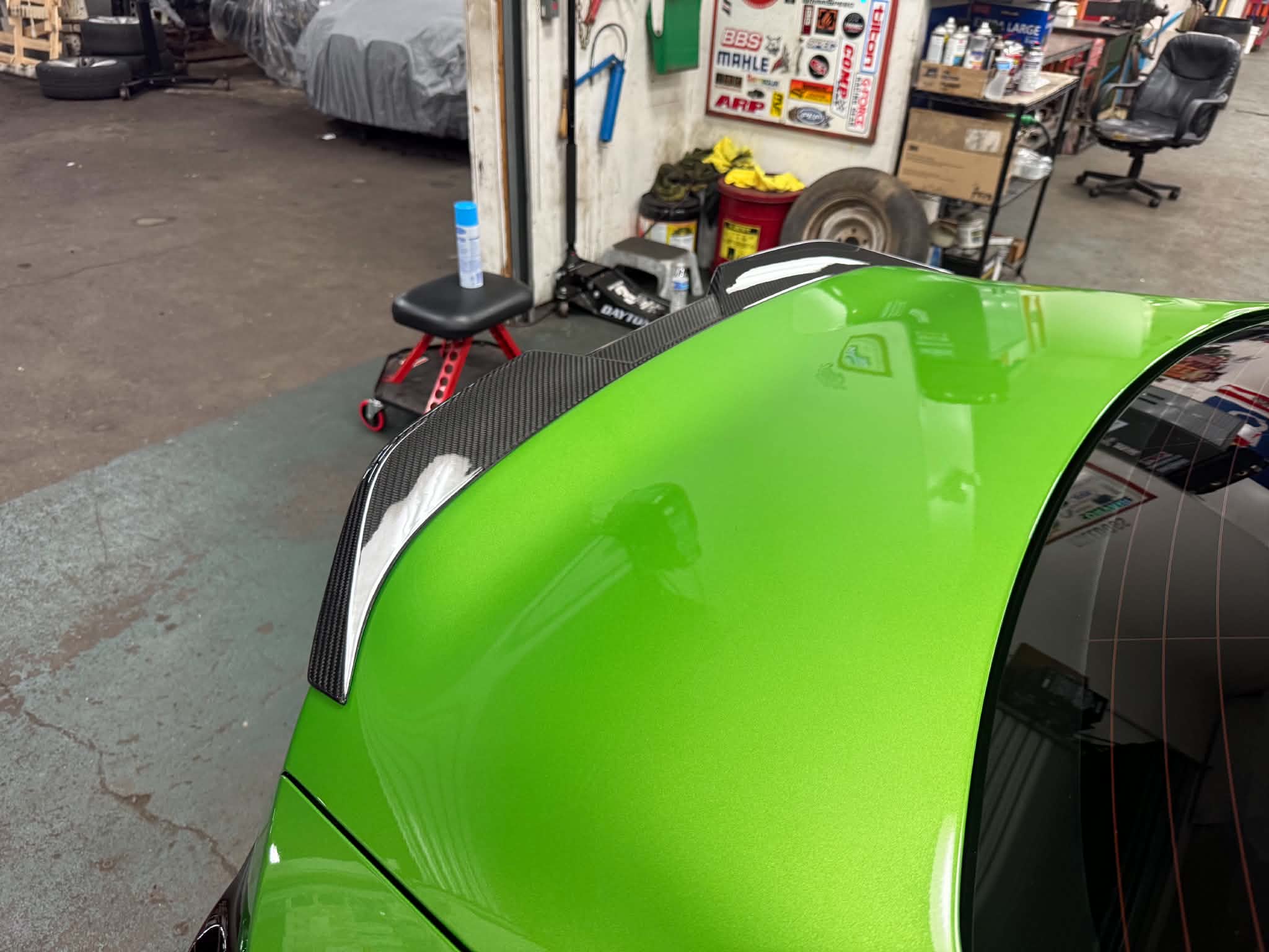 Kies-Motorsports NWCarbon Haus G87 Dry Carbon Fiber Rear Spoiler