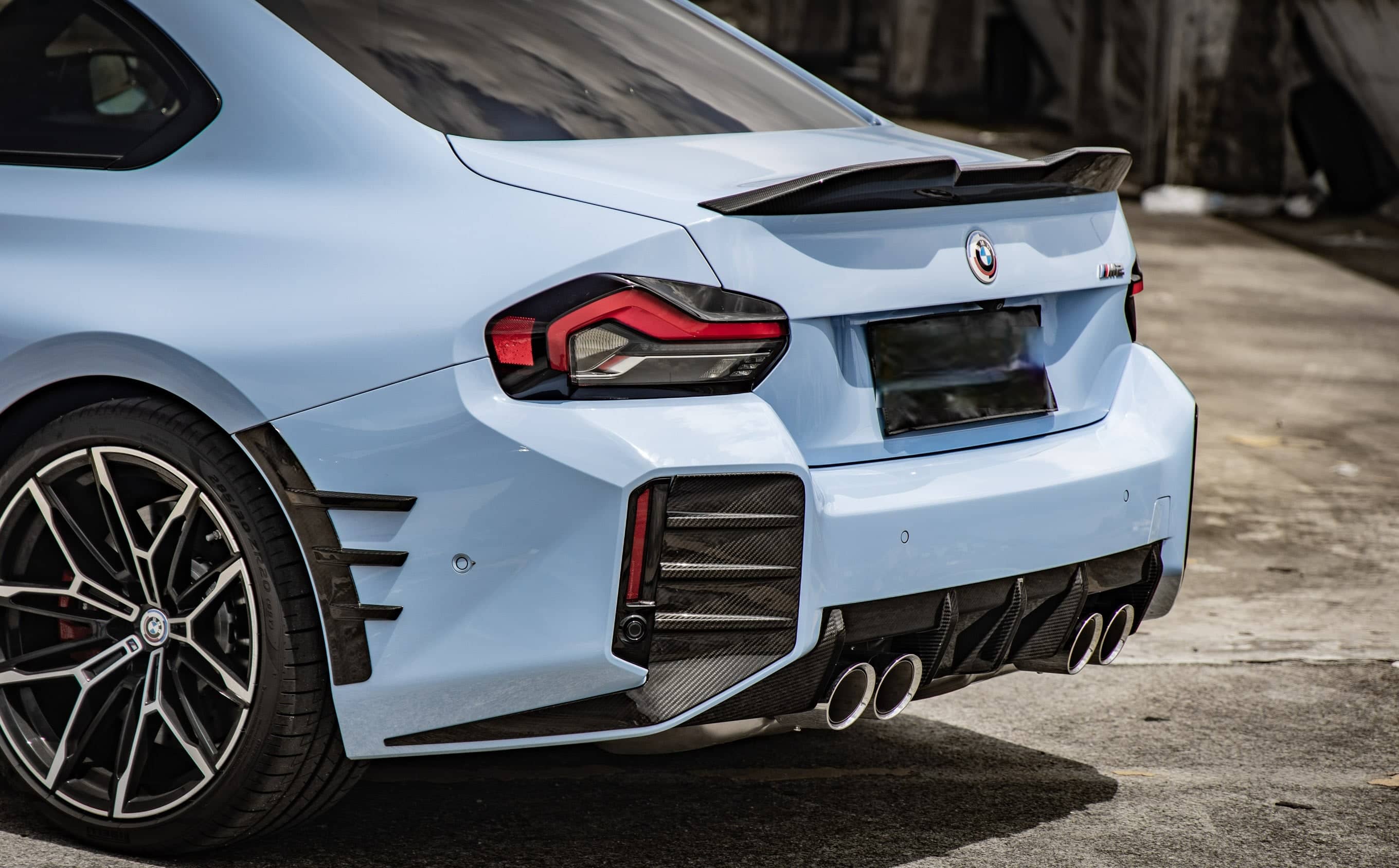 Kies-Motorsports NWCarbon Haus G87 Dry Carbon Fiber Rear Spoiler