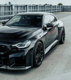 Kies-Motorsports NWCarbon Haus G87 Dry Carbon Fiber Side Skirt Extensions